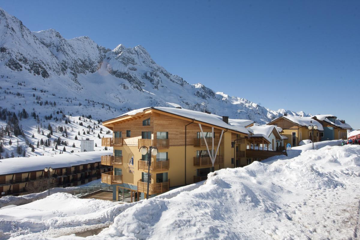 פאסו דל טונלה Hotel Delle Alpi מראה חיצוני תמונה